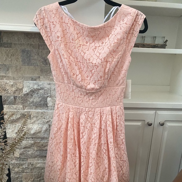 B Darlin Dresses & Skirts - B. Darlin pink lace dress